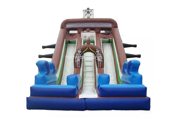 Blow Up Dual Lane Castle Slides FWD245