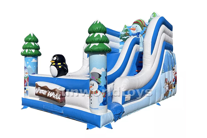 Penguin inflatable dry slide FWD216