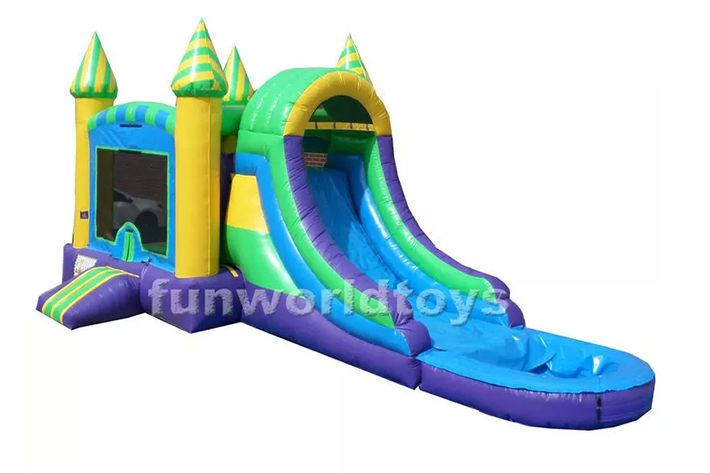 Inflatable water combo bounce house FWZ283