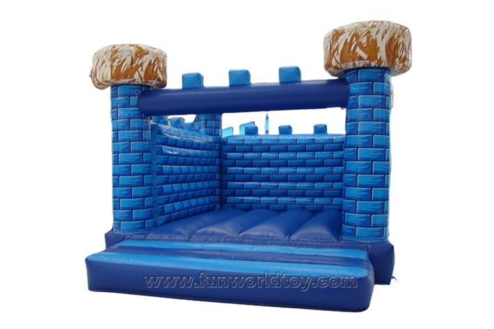 Classic Blue Castle Bounce House FWC291