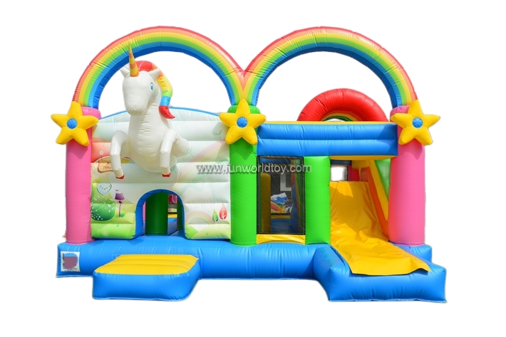 Unicorn Combo Slide Castle FWZ386