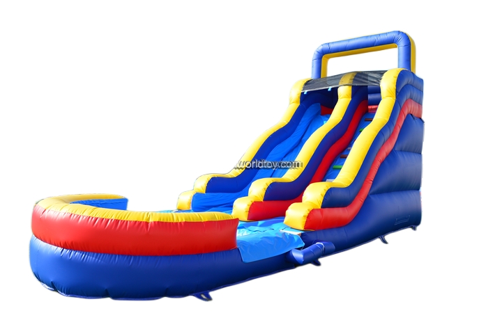 Red Yellow and Blue Water Slide FWS403