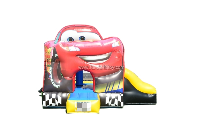 Cars Lightning McQueen Bounce House Slide FWZ407