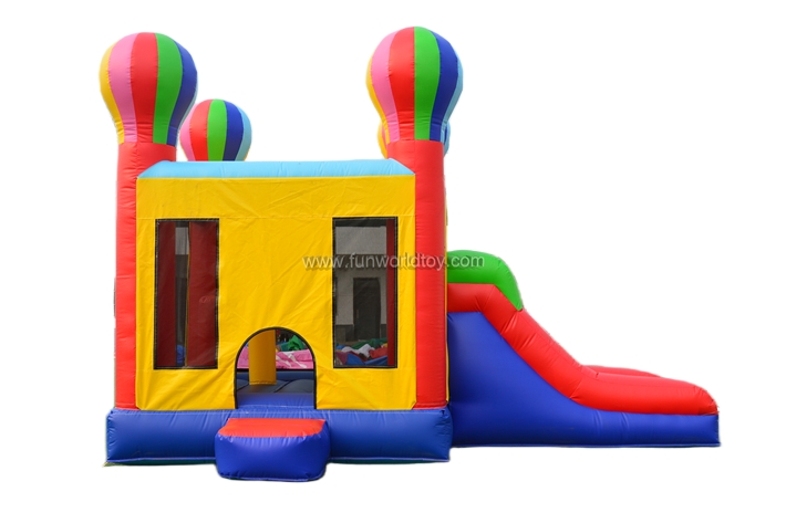 Ballon Inflatable Bounce House With Slide FWZ409