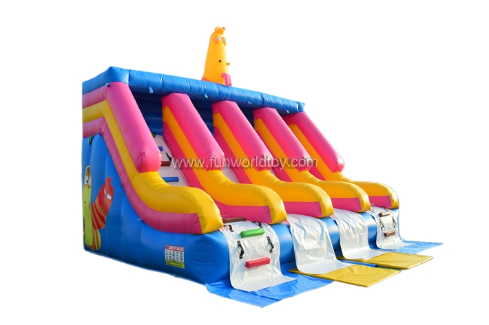 Inflatable Cromissi Water Slide FWS412