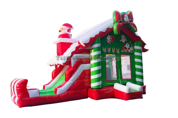 Inflatable Yard Decoration Christmas Bouncer Castle FWC409