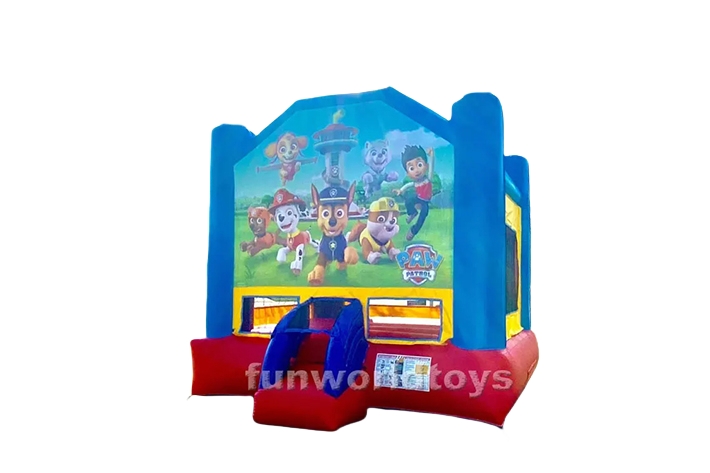 Paw patrol combo bounce house FWC274