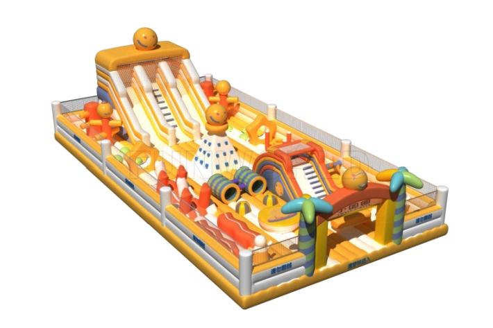 Most Popular City Kids Outdoor Soft Playground With Slide FWND37