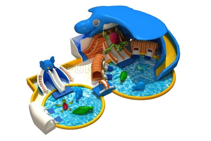 Children Playground Outdoor Pool  Facilities Set FWND77