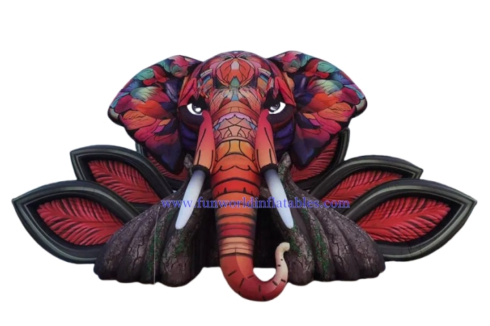 Giant Inflatable Elephant Head Stage FWM122